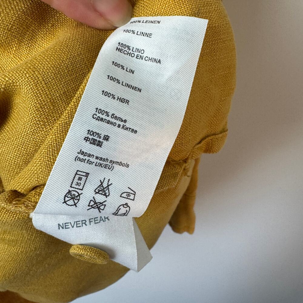 Seasalt Cornwall Women's Nicky Berry Linen Shirt Size 10 - Picture 7 of 10